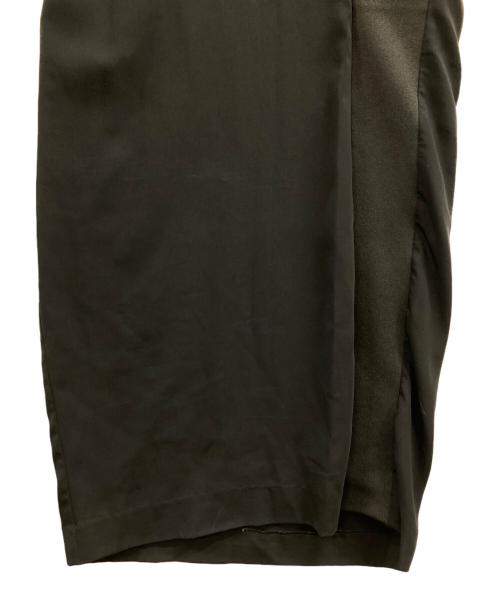 Maison Margiela（メゾンマルジェラ）Maison Margiela (メゾンマルジェラ) ひざ丈ノースリーブワンピース ブラック サイズ:40の古着・服飾アイテム