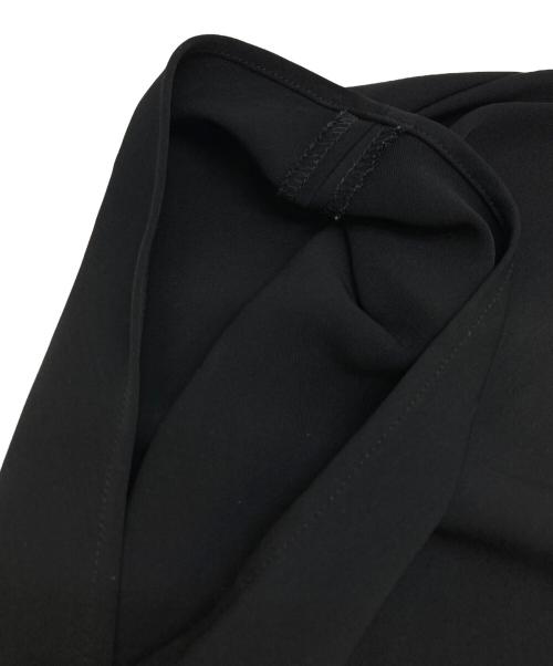 Maison Margiela（メゾンマルジェラ）Maison Margiela (メゾンマルジェラ) ひざ丈ノースリーブワンピース ブラック サイズ:40の古着・服飾アイテム