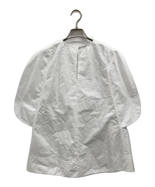YORI（ヨリ）YORI (ヨリ) ルナスリーブブラウス ホワイト サイズ:Sの古着・服飾アイテム