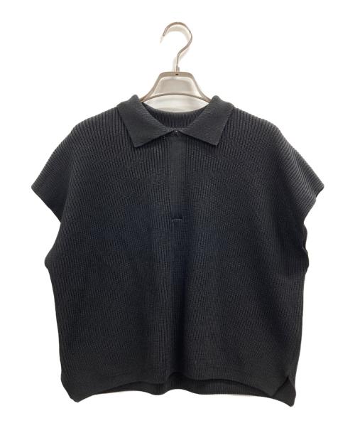YONFA（ヨンファ）YONFA (ヨンファ) リブニット ブラック サイズ:FREEの古着・服飾アイテム
