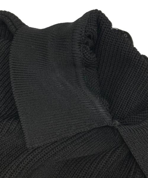YONFA（ヨンファ）YONFA (ヨンファ) リブニット ブラック サイズ:FREEの古着・服飾アイテム