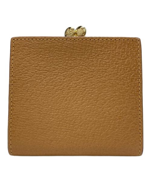 Vivienne Westwood（ヴィヴィアンウエストウッド）Vivienne Westwood (ヴィヴィアンウエストウッド) EXECUTIVE  口金ミニ財布 ベージュの古着・服飾アイテム