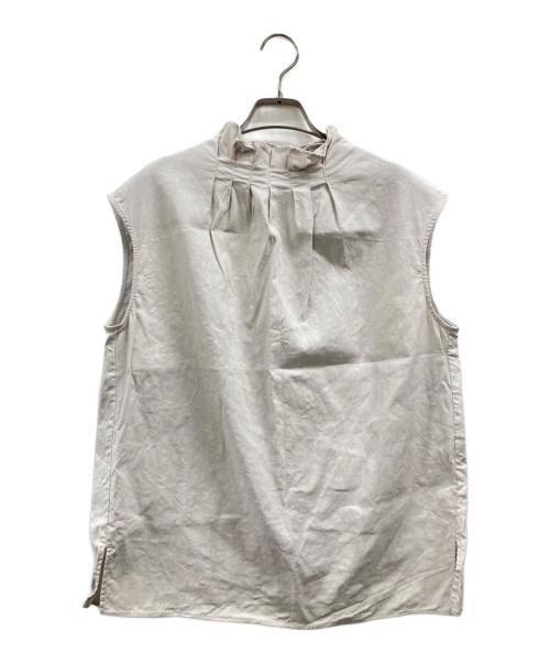 theory luxe（セオリーリュクス）theory luxe (セオリーリュクス) LUSH LINENノースリーブ ベージュ サイズ:38の古着・服飾アイテム