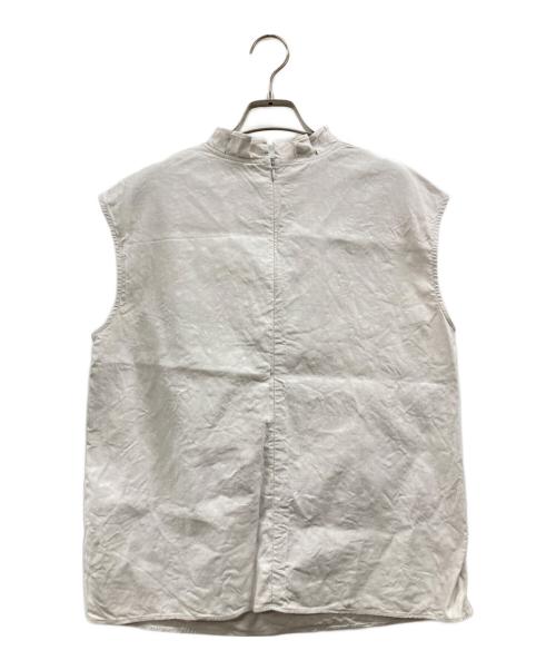 theory luxe（セオリーリュクス）theory luxe (セオリーリュクス) LUSH LINENノースリーブ ベージュ サイズ:38の古着・服飾アイテム
