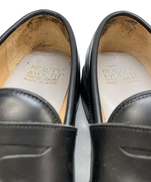 BEAUTY&YOUTH（ビューティーアンドユース）BEAUTY&YOUTH (ビューティーアンドユース) SC STANDARD COIN LOAFER ブラック サイズ:26の古着・服飾アイテム