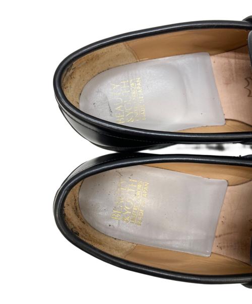 BEAUTY&YOUTH（ビューティーアンドユース）BEAUTY&YOUTH (ビューティーアンドユース) SC STANDARD COIN LOAFER ブラック サイズ:26の古着・服飾アイテム