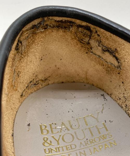 BEAUTY&YOUTH（ビューティーアンドユース）BEAUTY&YOUTH (ビューティーアンドユース) SC STANDARD COIN LOAFER ブラック サイズ:26の古着・服飾アイテム