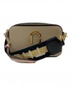 MARC JACOBSマークジェイコブス）の古着「ザ カラーブロックスナップショット/ショルダーバッグ」｜ベージュ