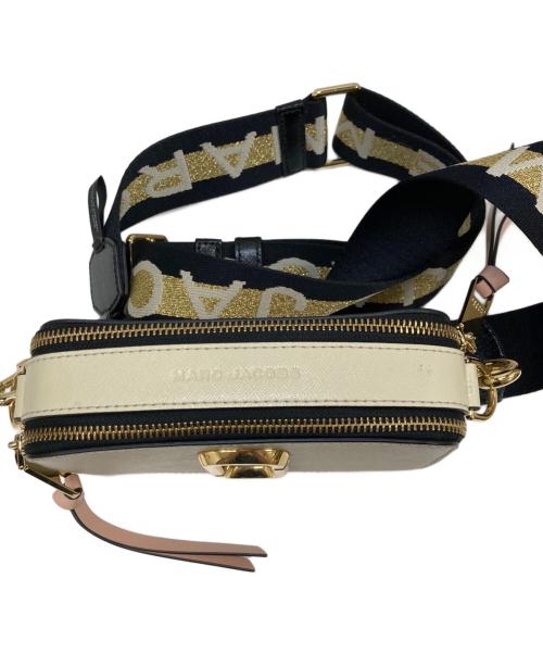 MARC JACOBS（マークジェイコブス）MARC JACOBS (マークジェイコブス) ザ カラーブロックスナップショット/ショルダーバッグ ベージュの古着・服飾アイテム