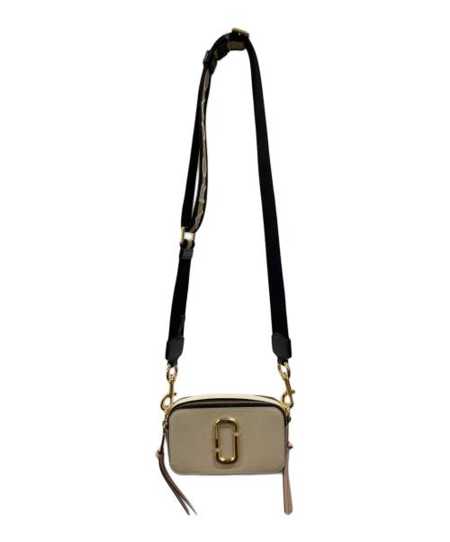 MARC JACOBS（マークジェイコブス）MARC JACOBS (マークジェイコブス) ザ カラーブロックスナップショット/ショルダーバッグ ベージュの古着・服飾アイテム
