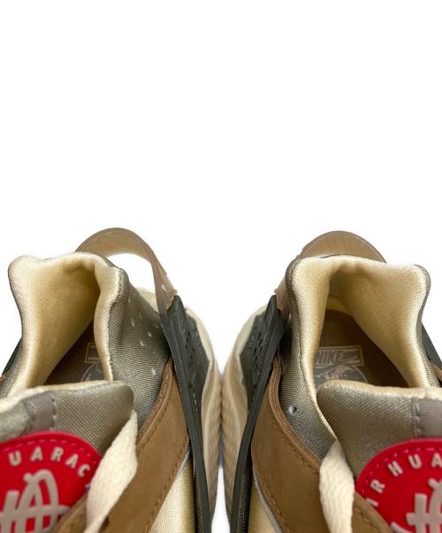 NIKE（ナイキ）NIKE (ナイキ) stussy (ステューシー) Air Huarache ブラウン サイズ:26の古着・服飾アイテム