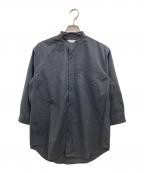 nonnativeノンネイティブ）の古着「OFFICER SHIRT Q/S RELAXED FIT」｜ブラック