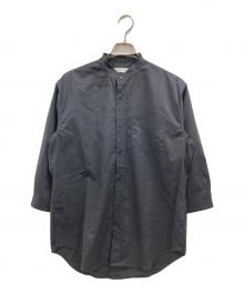 nonnative（ノンネイティブ）の古着「OFFICER SHIRT Q/S RELAXED FIT」｜ブラック