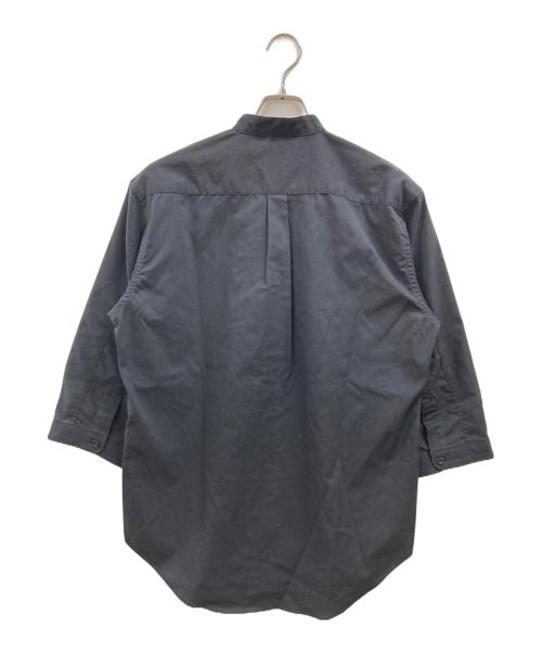 nonnative（ノンネイティブ）nonnative (ノンネイティブ) OFFICER SHIRT Q/S RELAXED FIT ブラック サイズ:1の古着・服飾アイテム