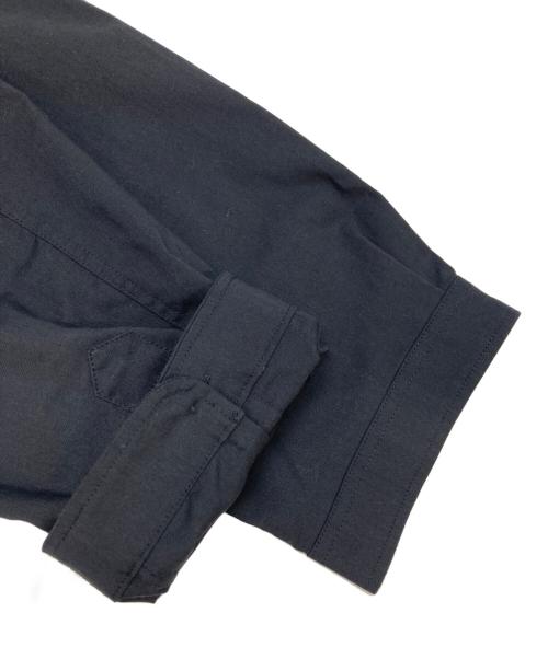 nonnative（ノンネイティブ）nonnative (ノンネイティブ) OFFICER SHIRT Q/S RELAXED FIT ブラック サイズ:1の古着・服飾アイテム