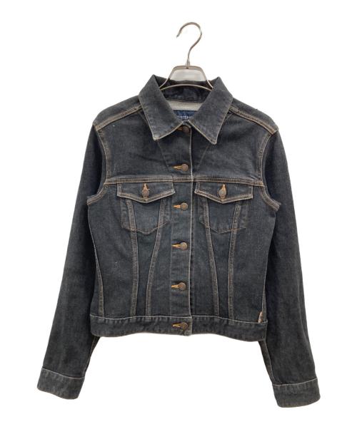 BURBERRY LONDON（バーバリーロンドン）BURBERRY LONDON (バーバリーロンドン) ブラックデニムジャケット ブラック サイズ:38の古着・服飾アイテム