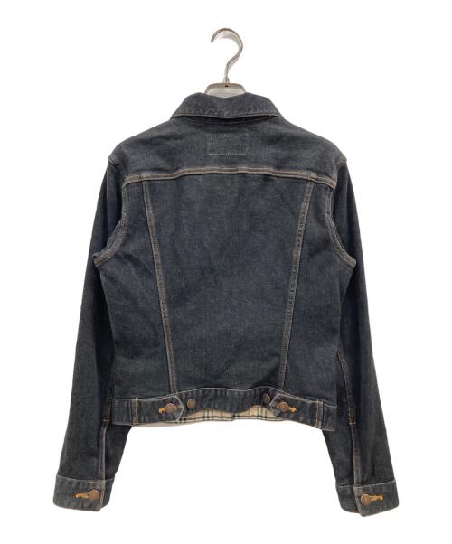 BURBERRY LONDON（バーバリーロンドン）BURBERRY LONDON (バーバリーロンドン) ブラックデニムジャケット ブラック サイズ:38の古着・服飾アイテム