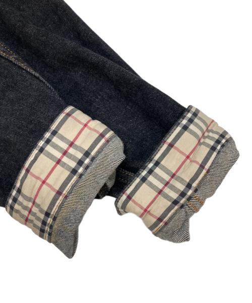 BURBERRY LONDON（バーバリーロンドン）BURBERRY LONDON (バーバリーロンドン) ブラックデニムジャケット ブラック サイズ:38の古着・服飾アイテム
