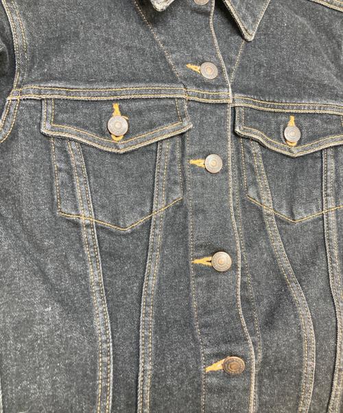 BURBERRY LONDON（バーバリーロンドン）BURBERRY LONDON (バーバリーロンドン) ブラックデニムジャケット ブラック サイズ:38の古着・服飾アイテム