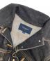 中古・古着 BURBERRY LONDON (バーバリーロンドン) ブラックデニムジャケット ブラック サイズ:38：10000円