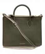 STRATHBERRYストラスベリー）の古着「MIDI TOTE BAG」｜オリーブ