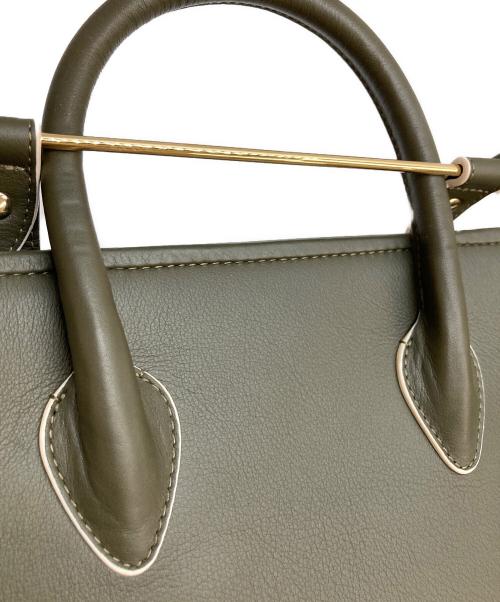 STRATHBERRY（ストラスベリー）STRATHBERRY (ストラスベリー) MIDI TOTE BAG オリーブの古着・服飾アイテム