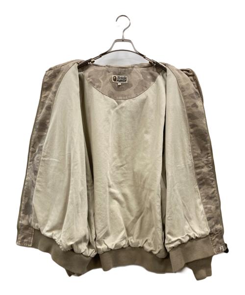 A BATHING APE（アベイシングエイプ）A BATHING APE (アベイシングエイプ) kidsuper (キッドスーパー) SOLID CAMO JACQUARD JACKET ベージュ サイズ:XLの古着・服飾アイテム