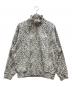 A BATHING APE（アベイシングエイプ）の古着「WILD LEOPARD PATTERN RELAXED FIT HALF ZIP SWEATSHIRT」｜グレー