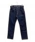 A BATHING APE（アベイシングエイプ）の古着「1997 TYPE-01 CHAMPION DENIM PANTS」｜ネイビー