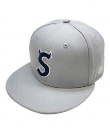 SUPREME×New Era（シュプリーム×ニューエラ）の古着「S LOGO CAP」｜グレー