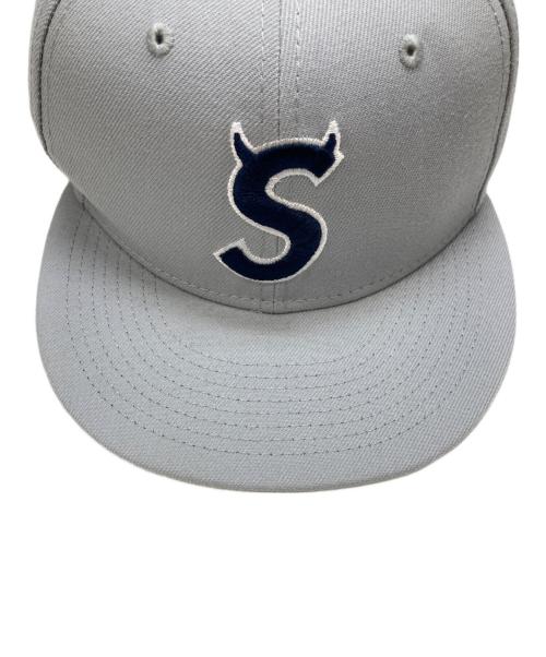 SUPREME（シュプリーム）SUPREME (シュプリーム) New Era (ニューエラ) S LOGO CAP グレー サイズ:60.6cmの古着・服飾アイテム