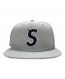中古・古着 SUPREME (シュプリーム) New Era (ニューエラ) S LOGO CAP グレー サイズ:60.6cm：10000円