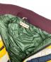 中古・古着 MARNI (マルニ) ストライプ ロングダウンコート イエロー×ネイビー サイズ:40：30000円