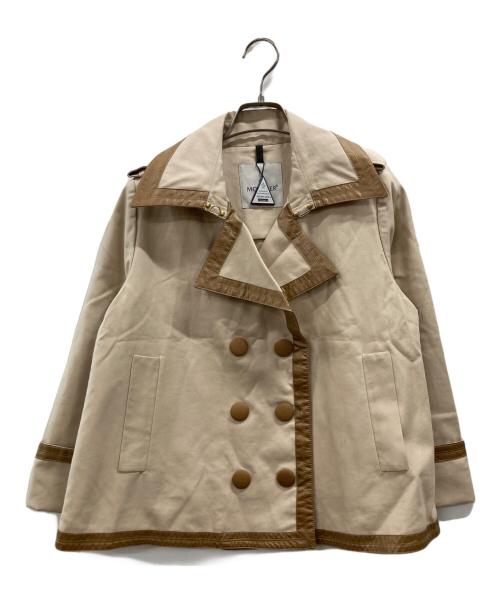 MONCLER（モンクレール）MONCLER (モンクレール) ショートトレンチコート ベージュ サイズ:1の古着・服飾アイテム