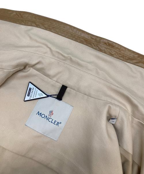 MONCLER（モンクレール）MONCLER (モンクレール) ショートトレンチコート ベージュ サイズ:1の古着・服飾アイテム