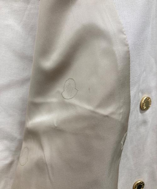 MONCLER（モンクレール）MONCLER (モンクレール) ショートトレンチコート ベージュ サイズ:1の古着・服飾アイテム