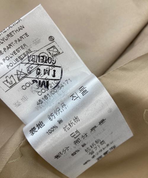 MONCLER（モンクレール）MONCLER (モンクレール) ショートトレンチコート ベージュ サイズ:1の古着・服飾アイテム