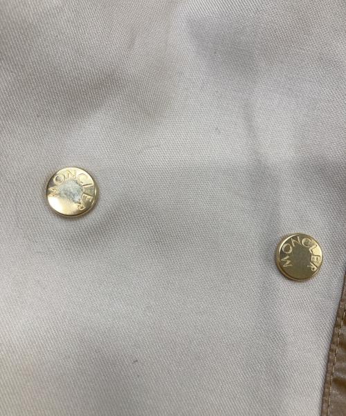 MONCLER（モンクレール）MONCLER (モンクレール) ショートトレンチコート ベージュ サイズ:1の古着・服飾アイテム