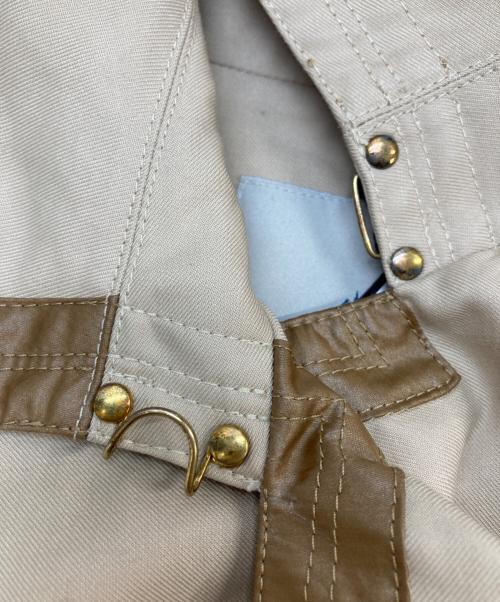 MONCLER（モンクレール）MONCLER (モンクレール) ショートトレンチコート ベージュ サイズ:1の古着・服飾アイテム