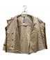 MONCLER (モンクレール) ショートトレンチコート ベージュ サイズ:1：20000円