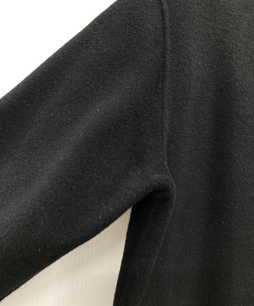 Burberry's（バーバリーズ）Burberry's (バーバリーズ) 裏ノバチェックウールステンカラーコート ブラック サイズ:7ARの古着・服飾アイテム