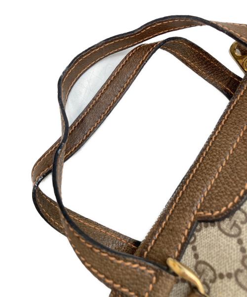 GUCCI（グッチ）GUCCI (グッチ) 2WAYバッグ ブラウンの古着・服飾アイテム