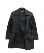 RALPH LAUREN Purple Labelラルフ ローレン パープル レーベル）の古着「ナイロンコート」｜ブラック