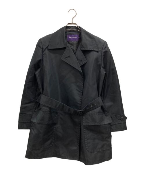RALPH LAUREN Purple Label（ラルフ ローレン パープル レーベル）RALPH LAUREN Purple Label (ラルフ ローレン パープル レーベル) ナイロンコート ブラック サイズ:7の古着・服飾アイテム