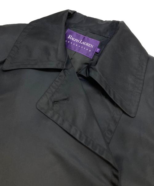 RALPH LAUREN Purple Label（ラルフ ローレン パープル レーベル）RALPH LAUREN Purple Label (ラルフ ローレン パープル レーベル) ナイロンコート ブラック サイズ:7の古着・服飾アイテム