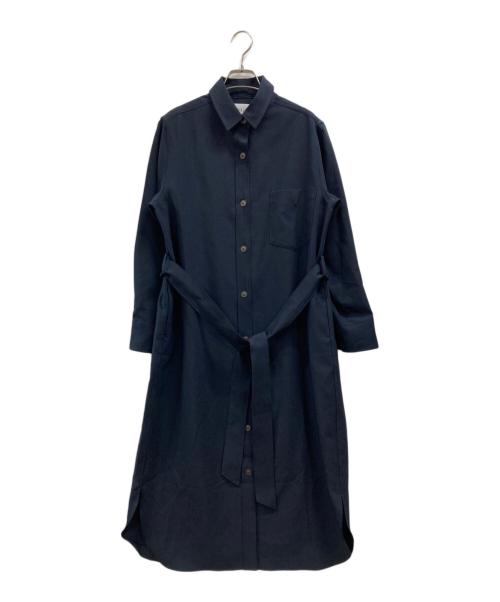 SOEJU（ソージュ）SOEJU (ソージュ) シャツワンピース ネイビー サイズ:Mの古着・服飾アイテム