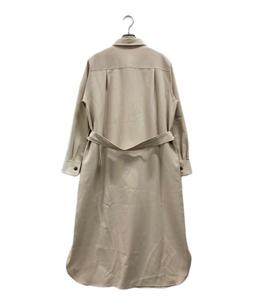 SOEJU（ソージュ）SOEJU (ソージュ) ソフトオックスシャツワンピース ベージュ サイズ:Mの古着・服飾アイテム