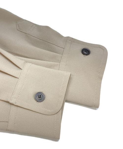 SOEJU（ソージュ）SOEJU (ソージュ) ソフトオックスシャツワンピース ベージュ サイズ:Mの古着・服飾アイテム