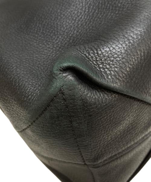 Vivienne Westwood（ヴィヴィアンウエストウッド）Vivienne Westwood (ヴィヴィアンウエストウッド) オーブ型押し2WAYレザーショルダーバッグ ブラックの古着・服飾アイテム