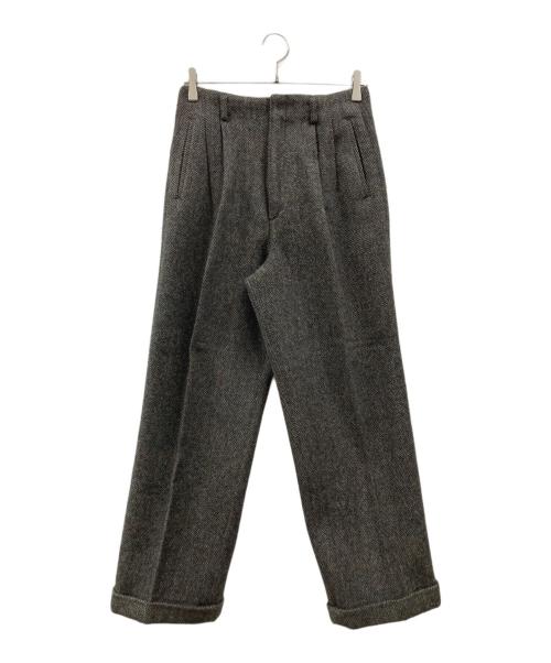 POLO RALPH LAUREN（ポロ・ラルフローレン）POLO RALPH LAUREN (ポロ・ラルフローレン) タックウールパンツ マルチカラー サイズ:11の古着・服飾アイテム